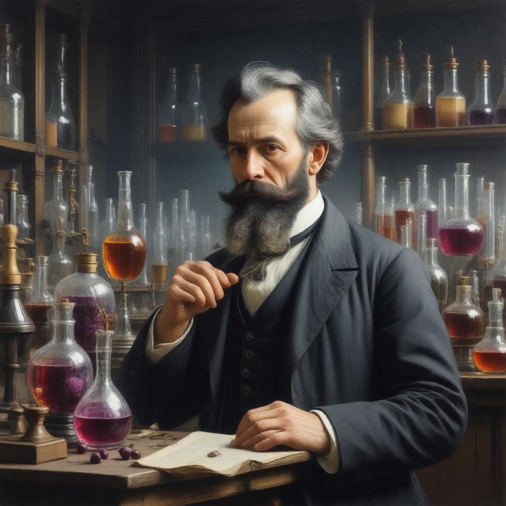 AI-created image of Sir William Henry Perkin