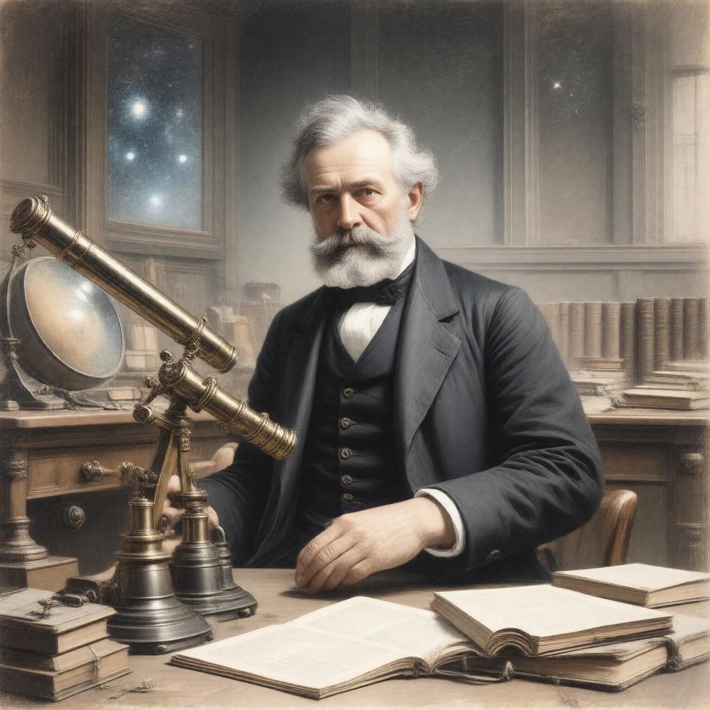 AI-created image of Sir William Huggins