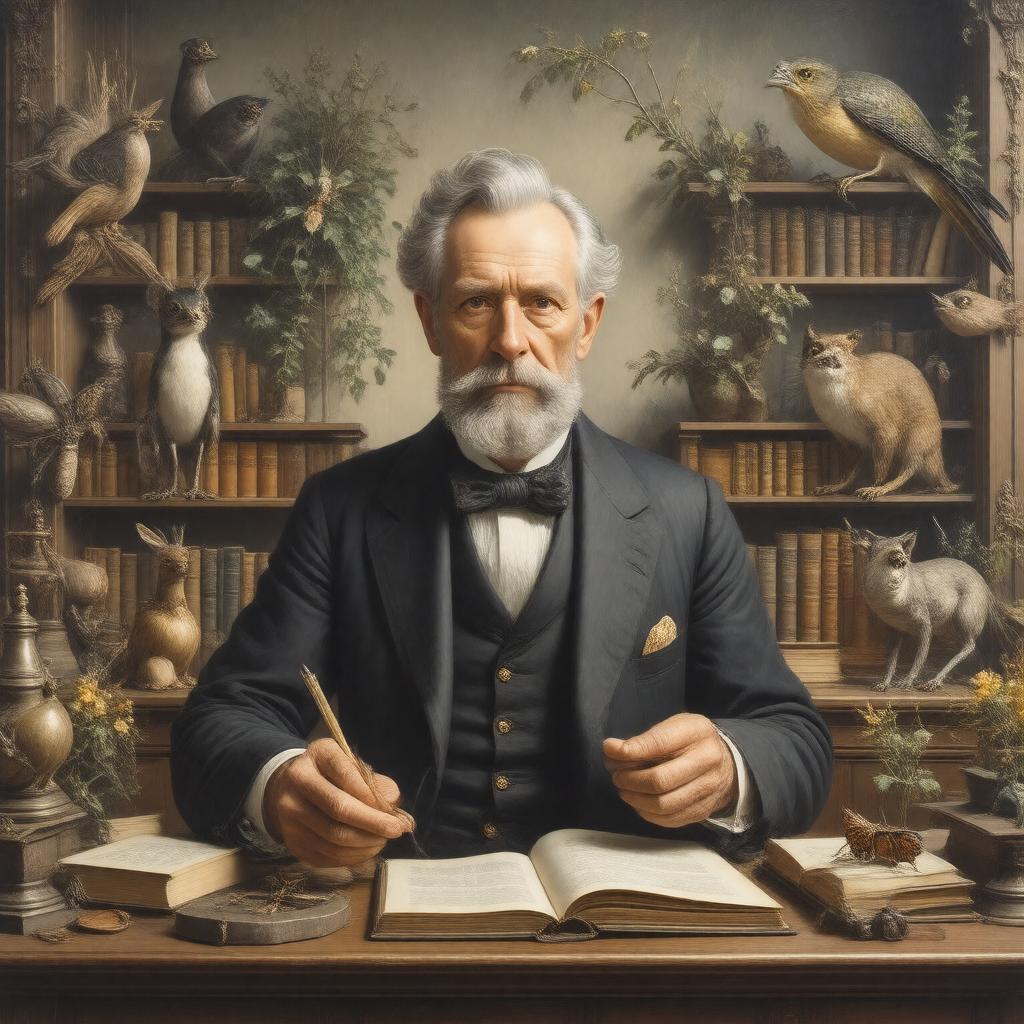 AI-created image of Sir William Jardine