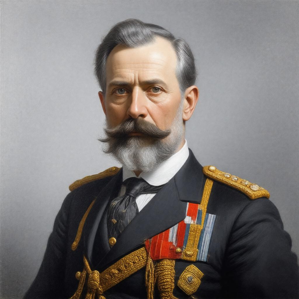 AI-created image of Sir William Mackworth Young