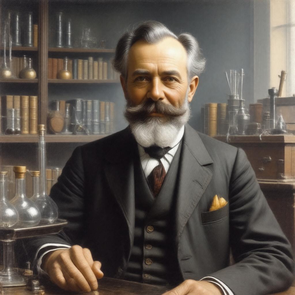 AI-created image of Sir William Ramsay