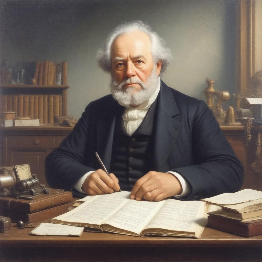 AI-created image of Sir William Rowan Hamilton