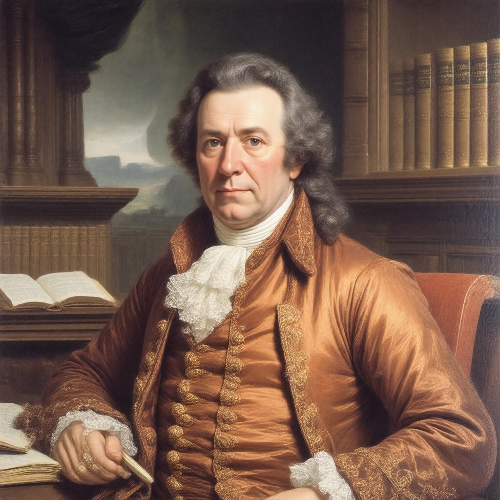 AI-created image of Sir William Russell