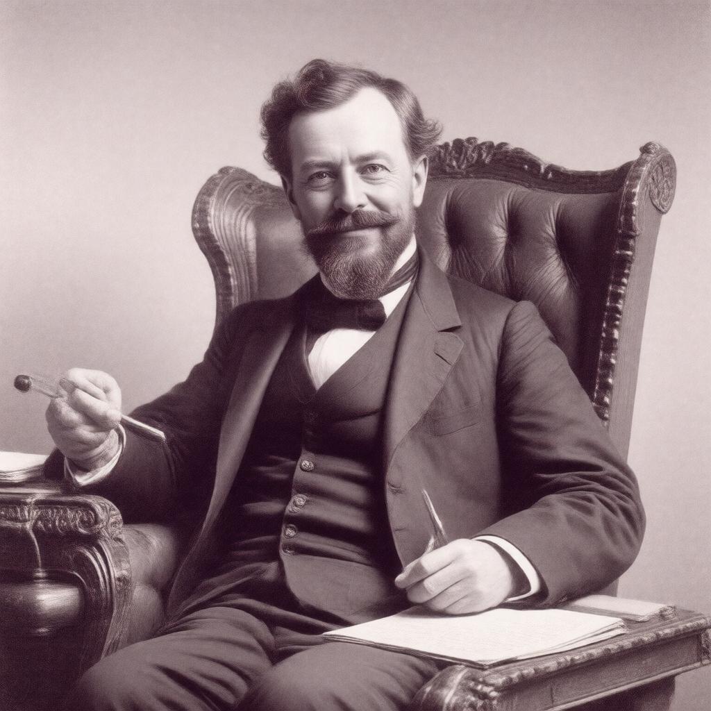 AI-created image of Sir William S. Gilbert