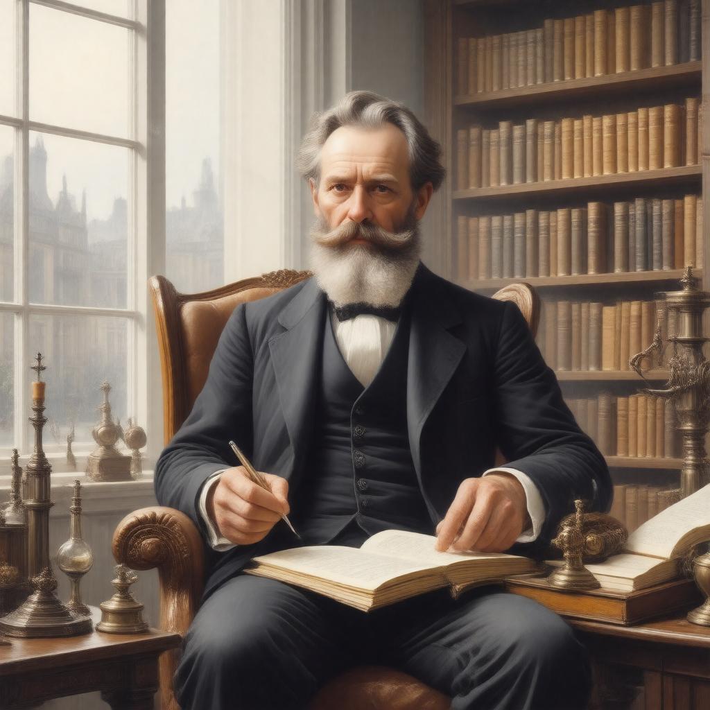 AI-created image of Sir William Thomson (Lord Kelvin)