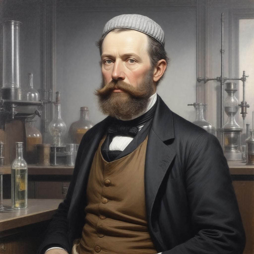 Click to view larger image AI-created image of Sir William Watson Cheyne