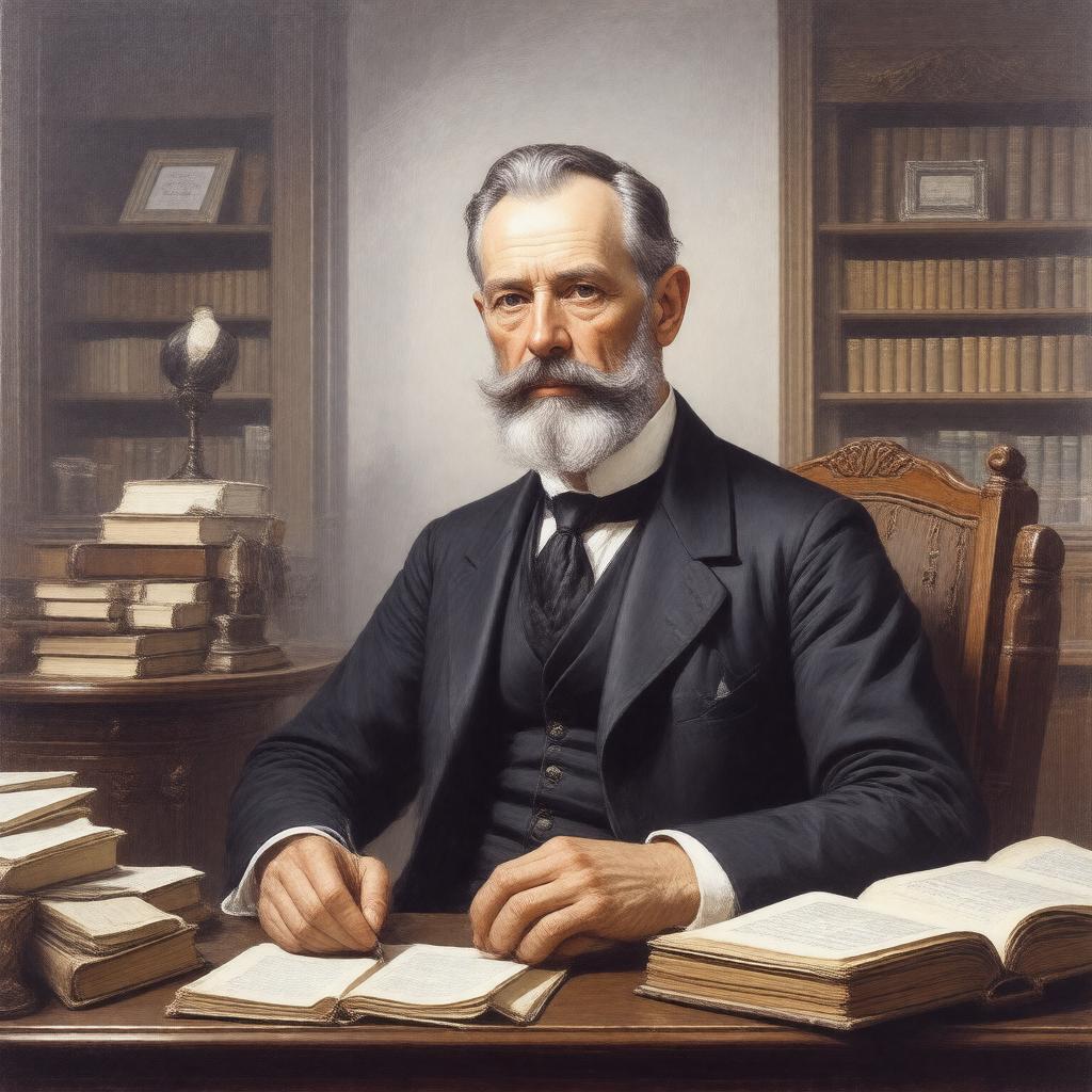 AI-created image of Sir William Wilson Hunter