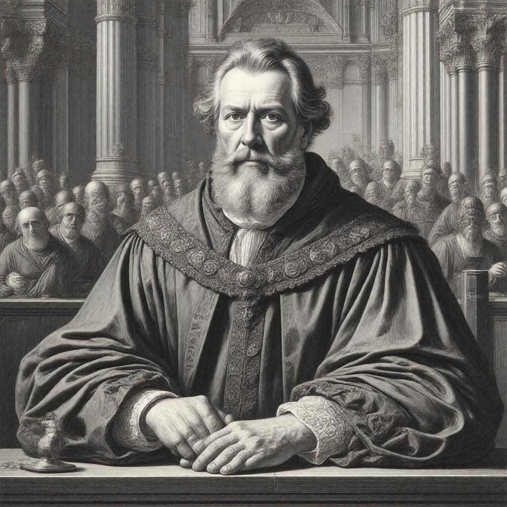 AI-created image of Sir William de Shareshull