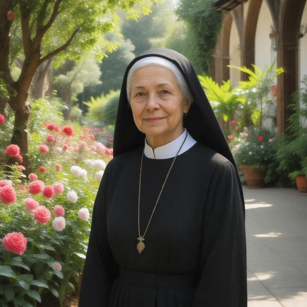AI-created image of Sister Agnes