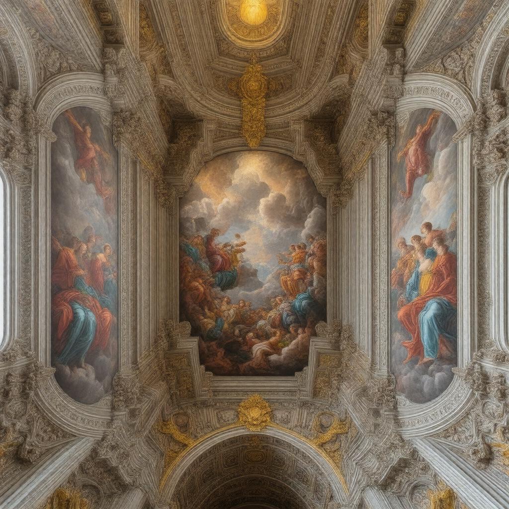 AI-created image of Sistine Chapel