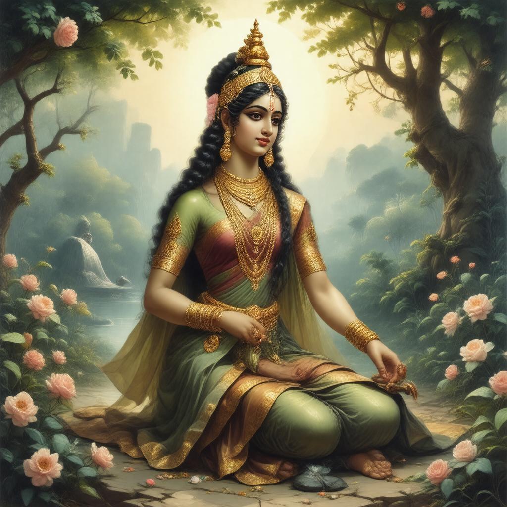 AI-created image of Sita