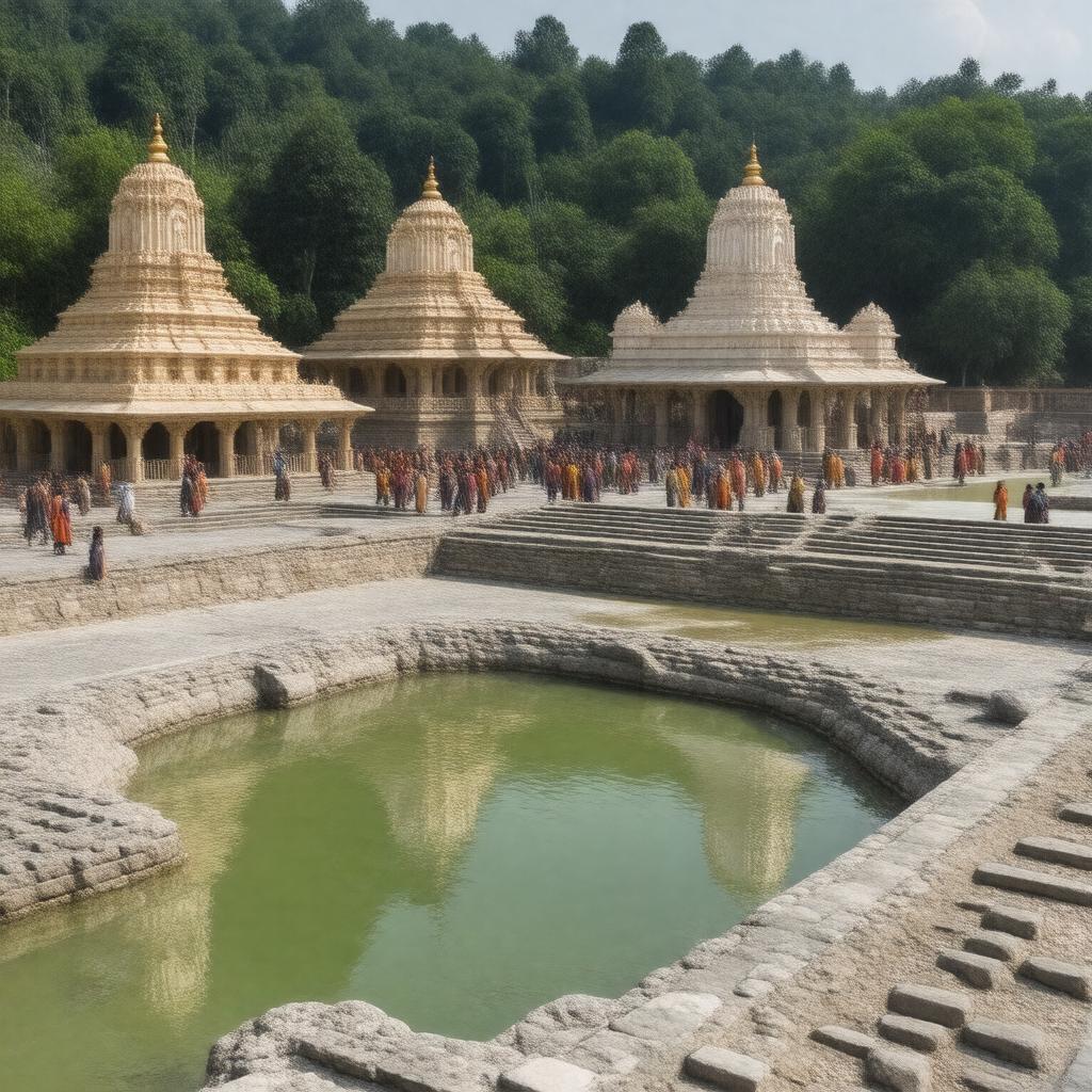 AI-created image of Sita Kund