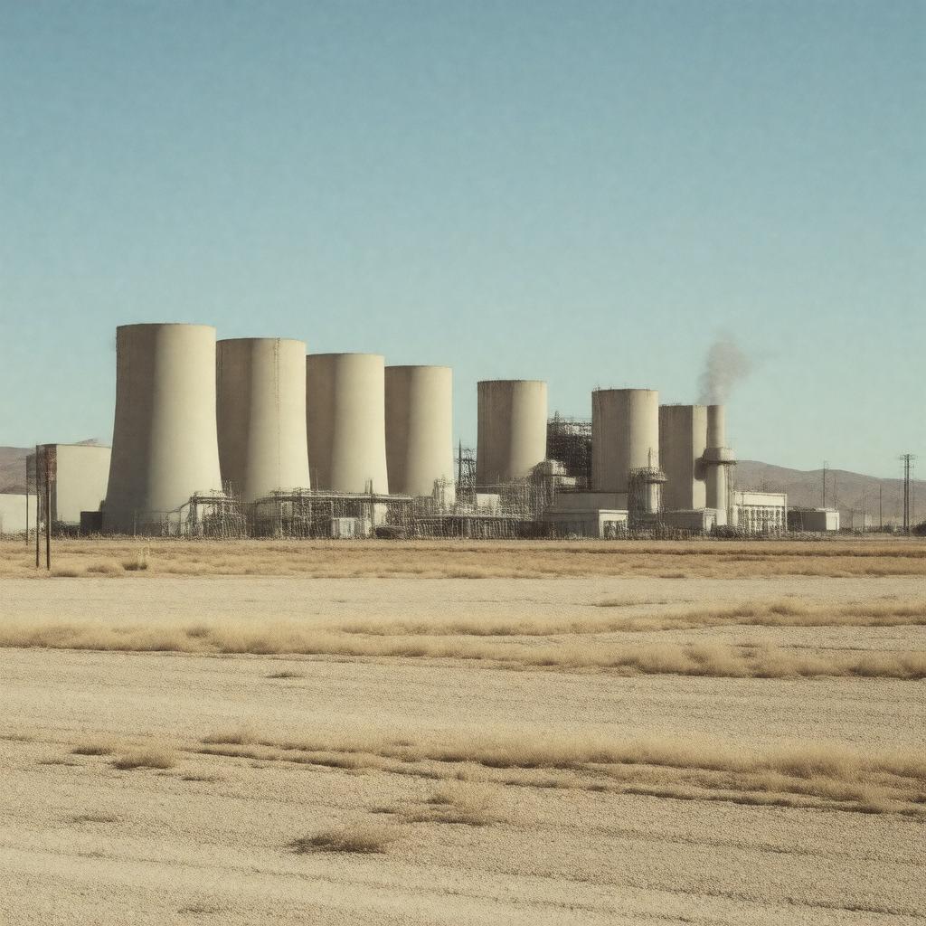 AI-created image of Site W (Hanford)