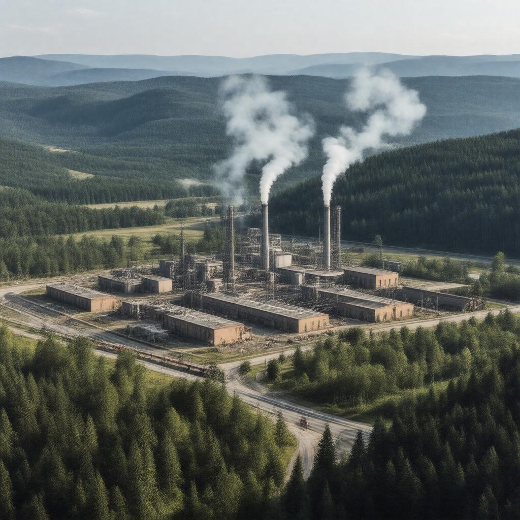 Click to view larger image AI-created image of Site X (Oak Ridge)