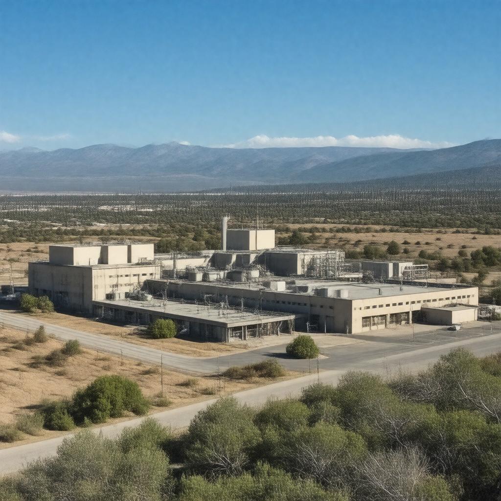 AI-created image of Site Y (Los Alamos)