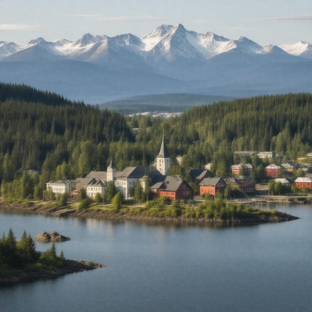 AI-created image of Sitka, Alaska