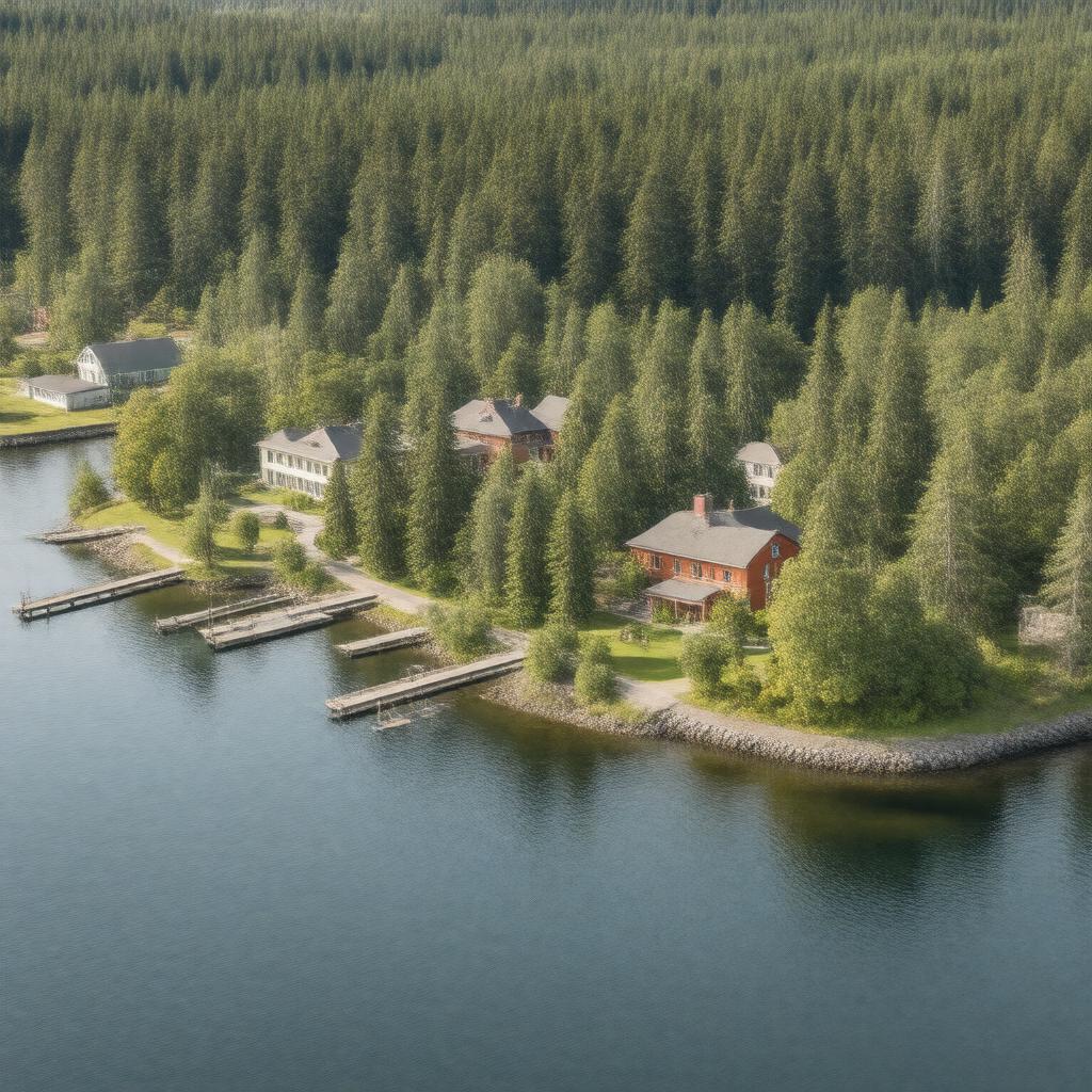 AI-created image of Sitka Fine Arts Camp