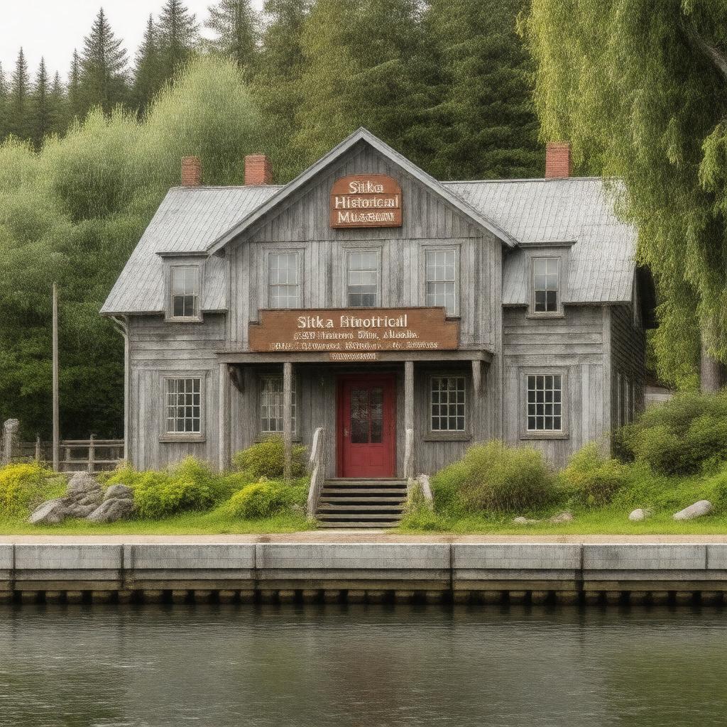 AI-created image of Sitka Historical Museum