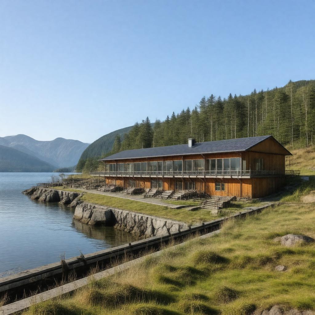 AI-created image of Sitka Sound Science Center