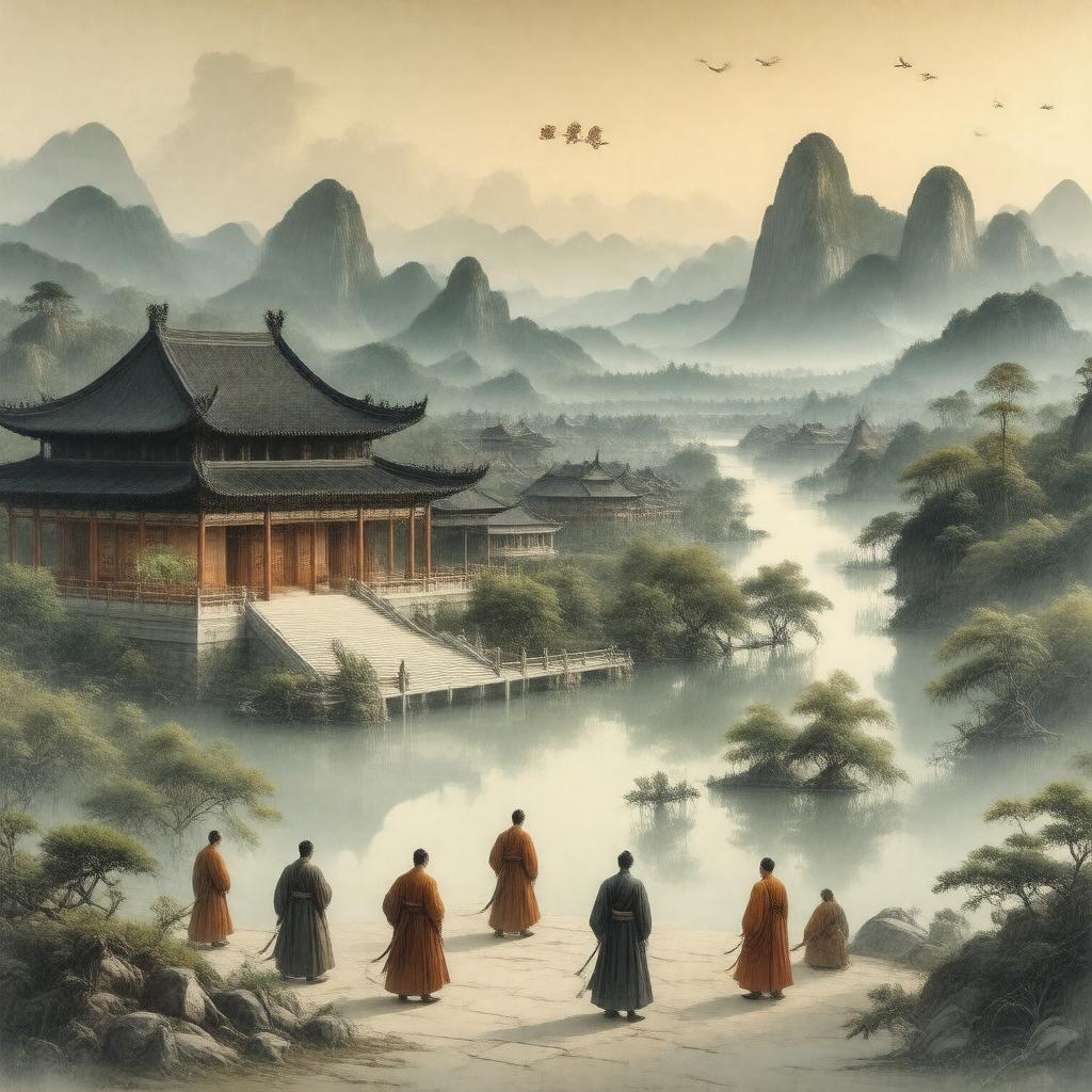 AI-created image of Six Dynasties