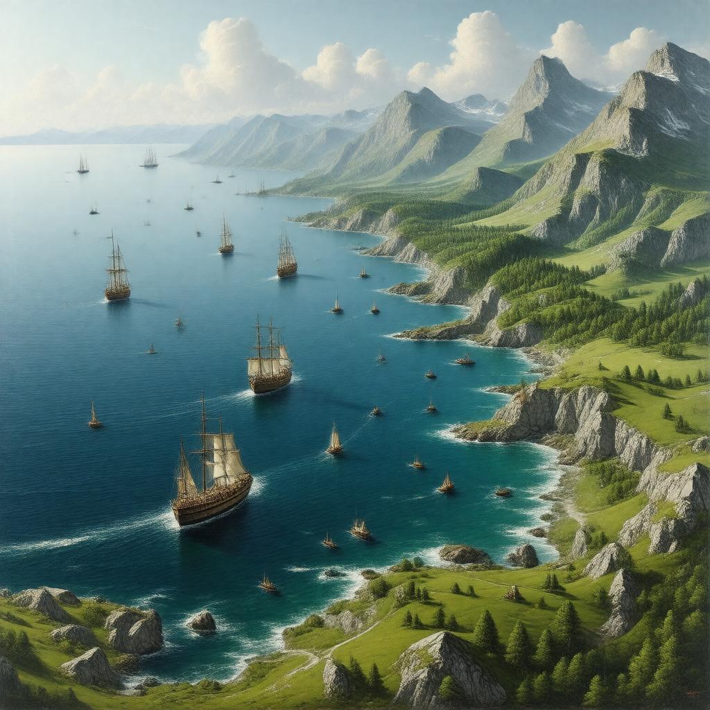 AI-created image of Skagerrak