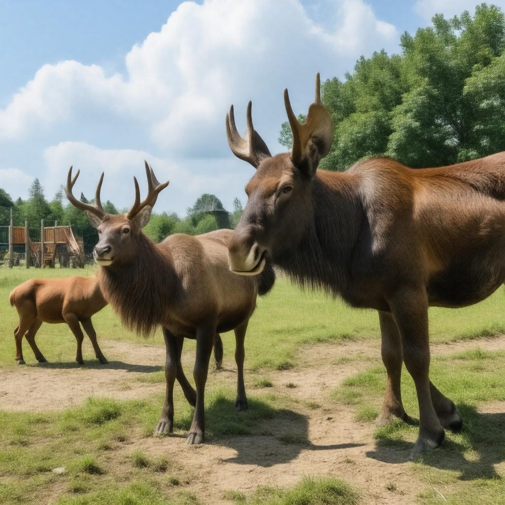 Click to view larger image AI-created image of Skansen Zoo