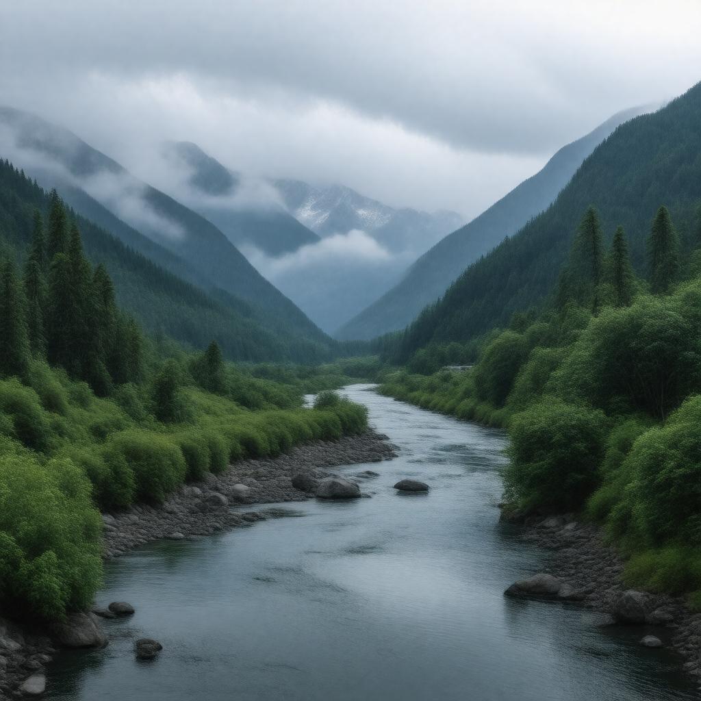 AI-created image of Skeena Country