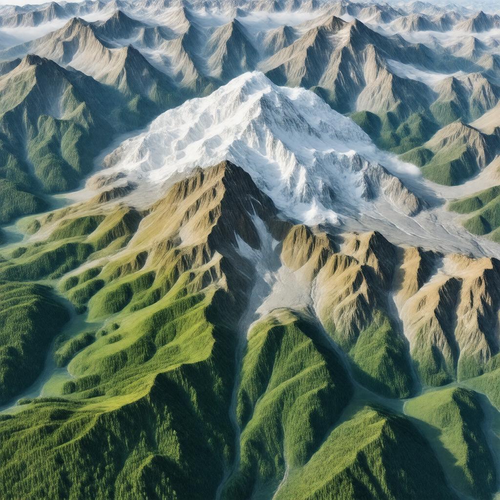 AI-created image of Skeena Mountains