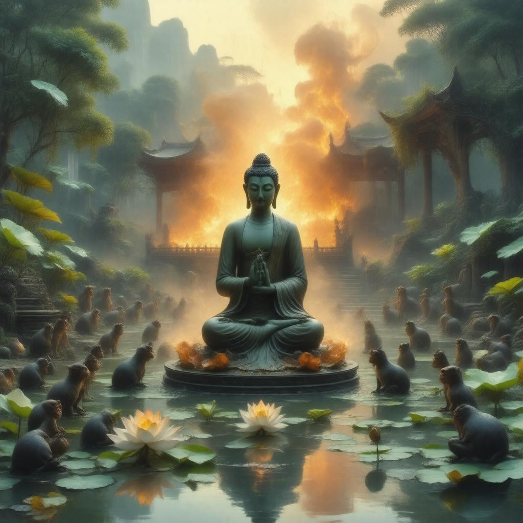 Click to view larger image AI-created image of Skillful means