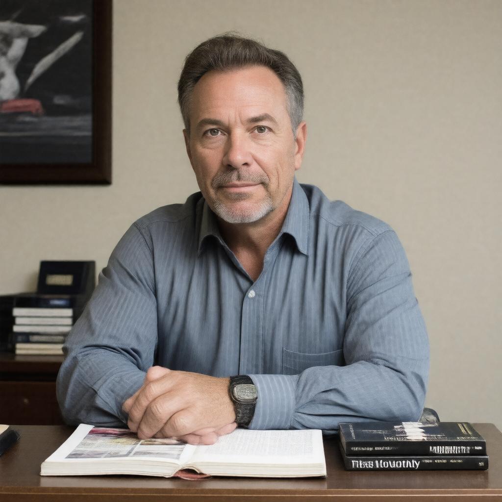 AI-created image of Skip Hollandsworth