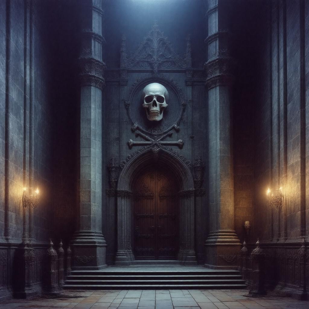 AI-created image of Skull and Bones