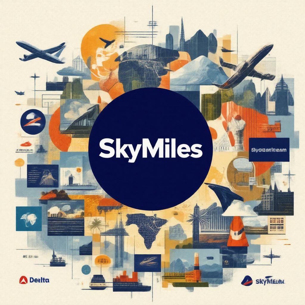 AI-created image of SkyMiles