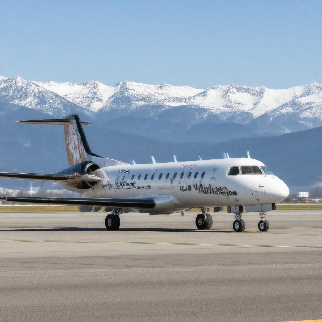 AI-created image of SkyWork Airlines