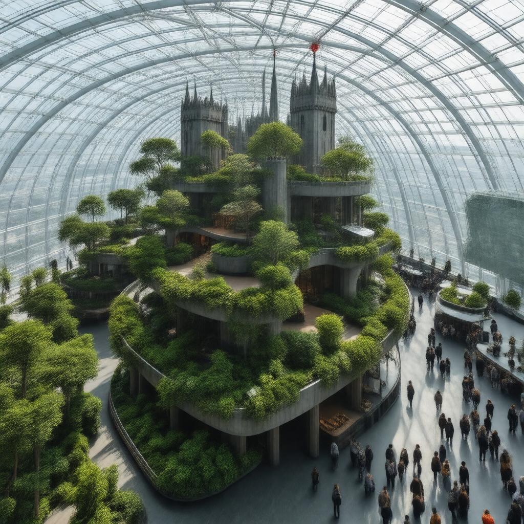 AI-created image of Sky Garden