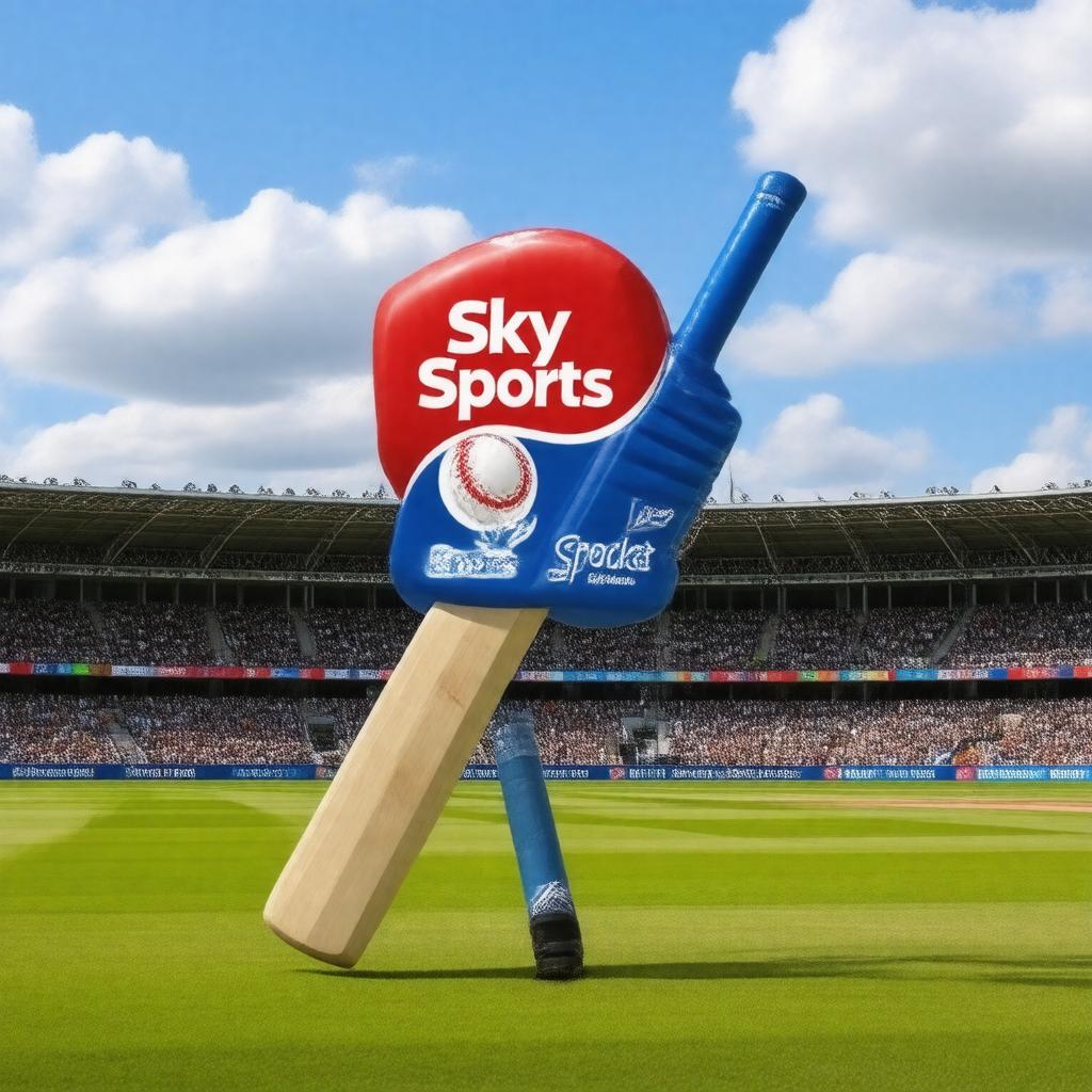 AI-created image of Sky Sports Cricket