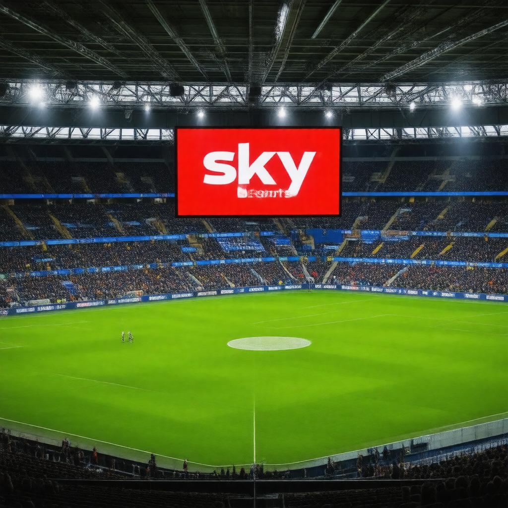 AI-created image of Sky Sports Premier League