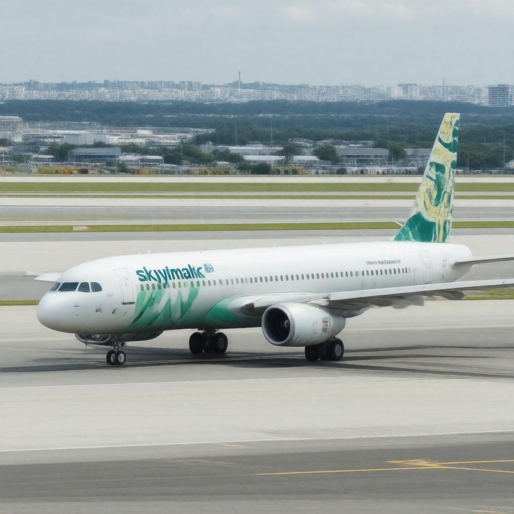 AI-created image of Skymark Airlines