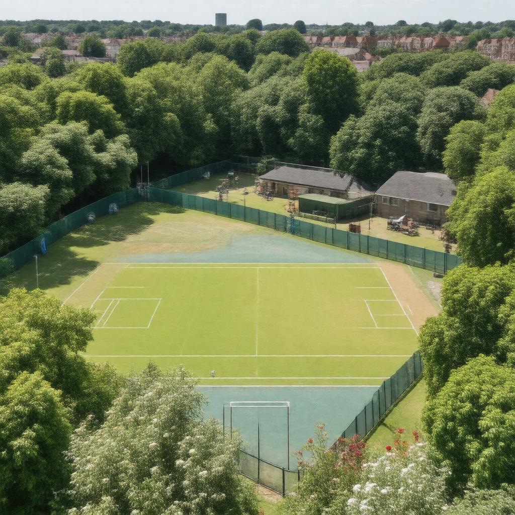 AI-created image of Slade Gardens