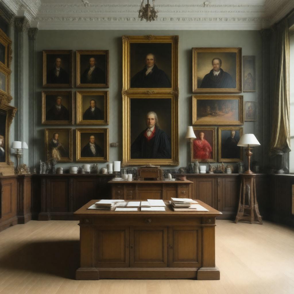 Click to view larger image AI-created image of Slade Professorship of Fine Art, University College London