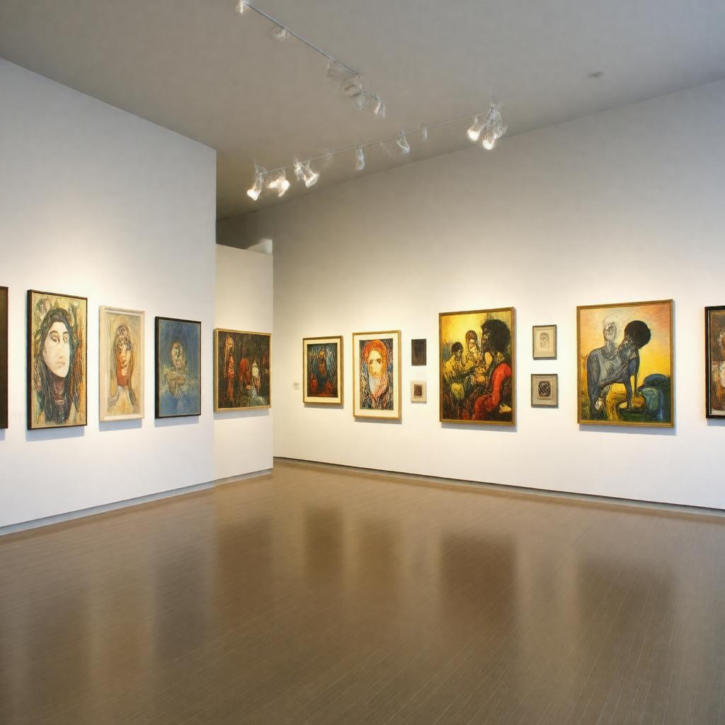 Click to view larger image AI-created image of Slater Concourse Gallery