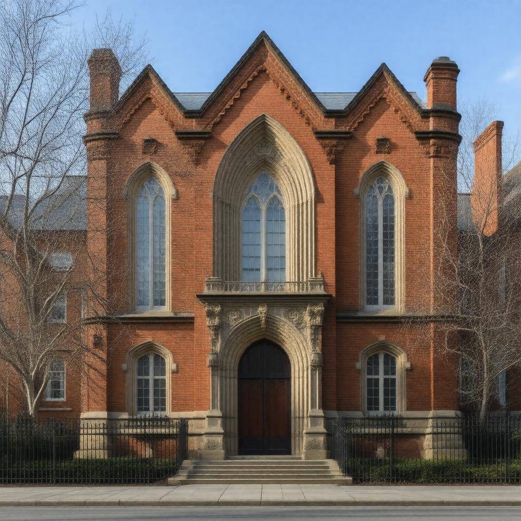 Click to view larger image AI-created image of Slater Hall