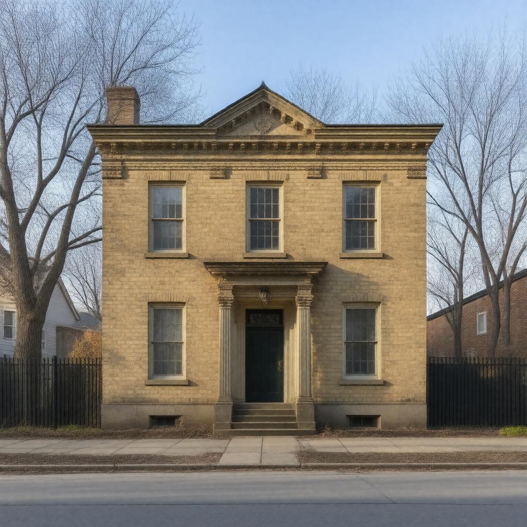 AI-created image of Slave Haven Underground Railroad Museum