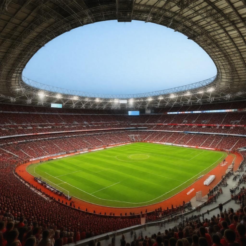 AI-created image of Slavia Prague