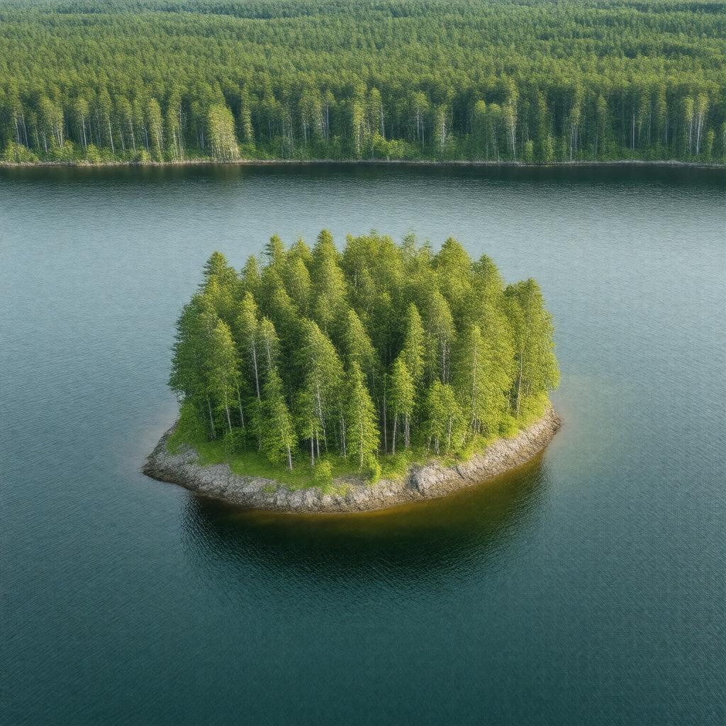 AI-created image of Sleepers Island