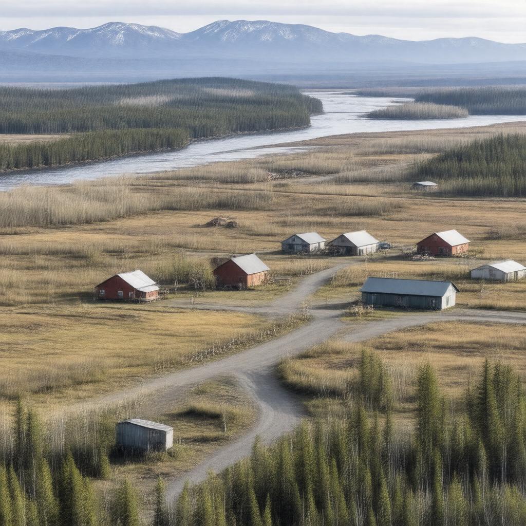 AI-created image of Sleetmute