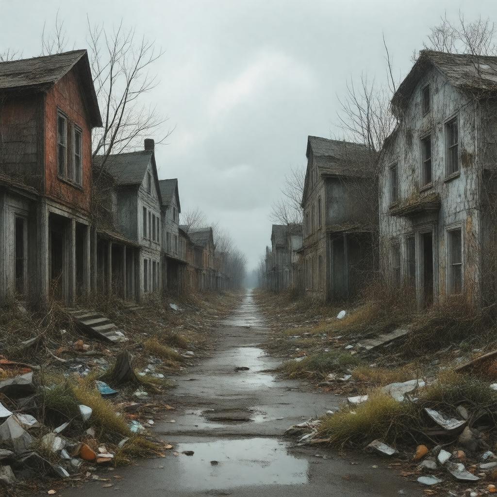 AI-created image of Slummerville