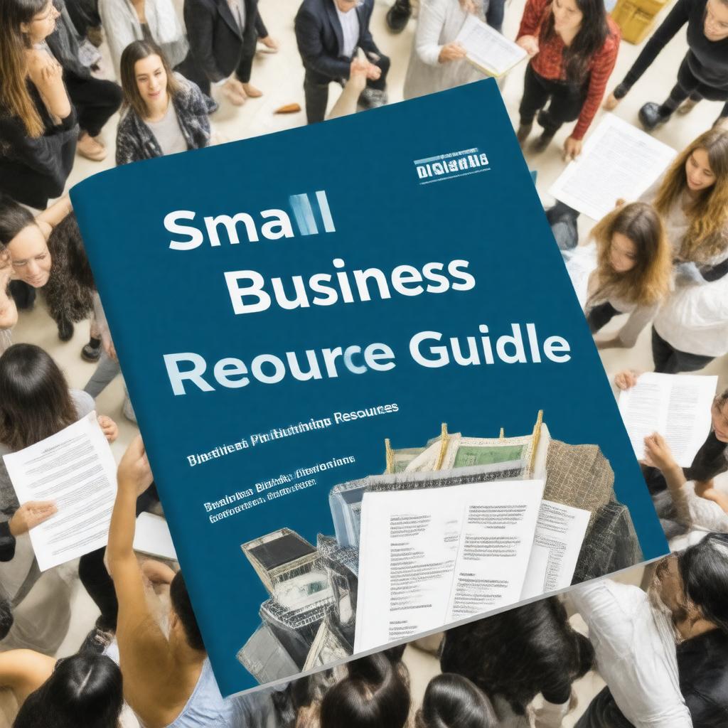 Click to view larger image AI-created image of Small Business Resource Guide