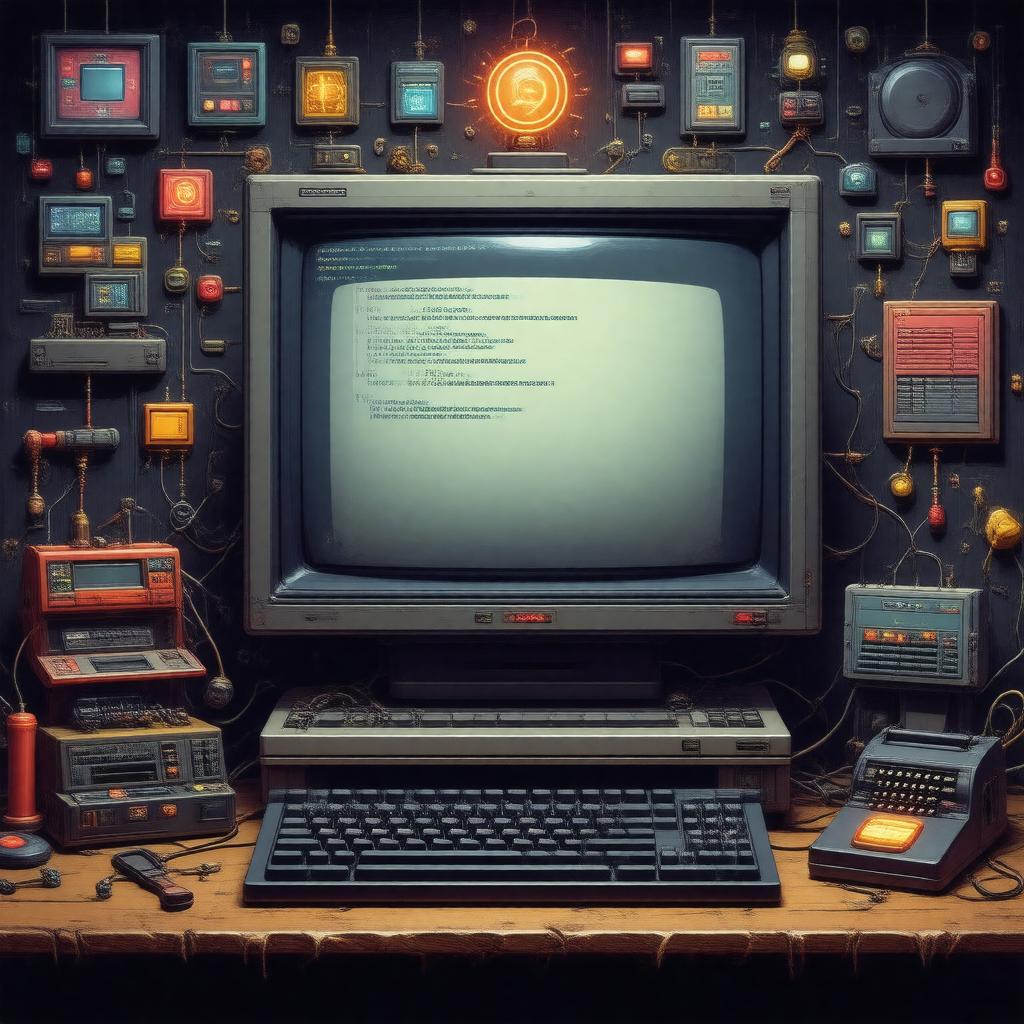 AI-created image of Smalltalk-80