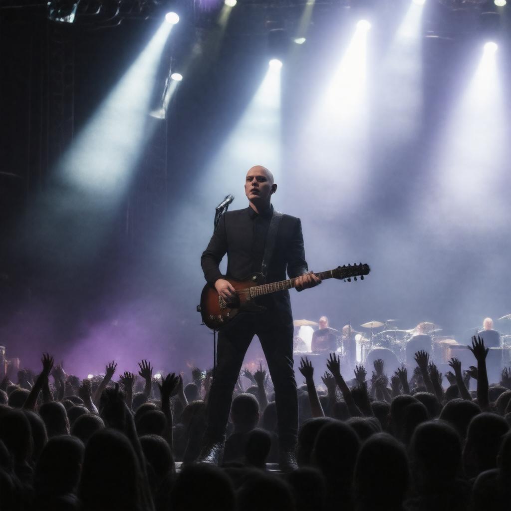 AI-created image of Smashing Pumpkins