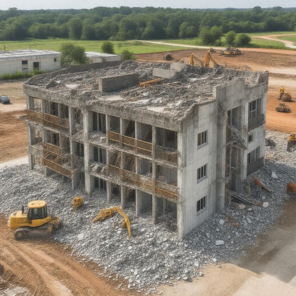 AI-created image of Smiley Court Apartments